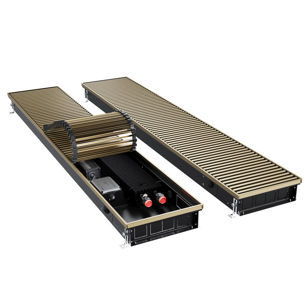 Конвектор внутрипольный Royal Thermo ATRIUM TURBO-80/250/1800-DG-U-AU
