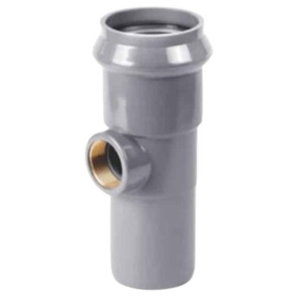 Тройник ХЕМКОР с резьбовым выходом 110х2"