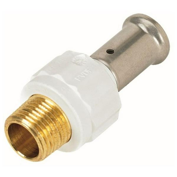 Муфта HENCO НР ПВДФ пресс, 20x3/4"