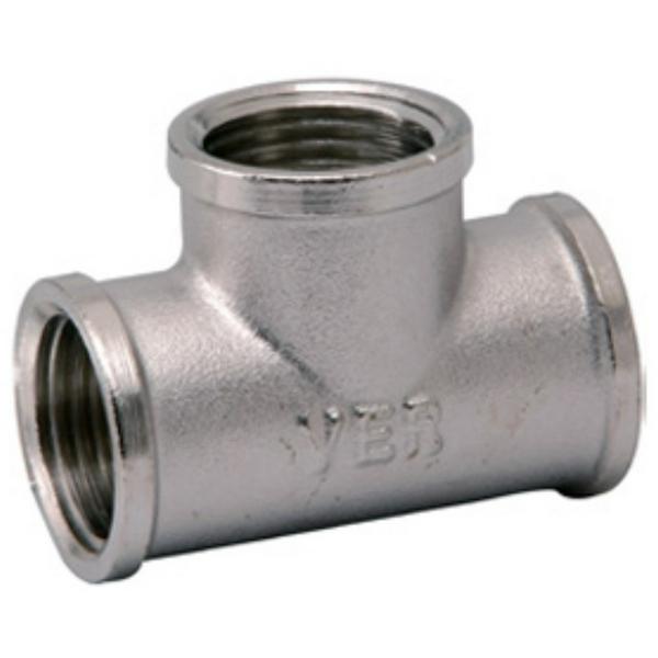 Тройник VIEIR ВВВ 11/4" никел. TFN666