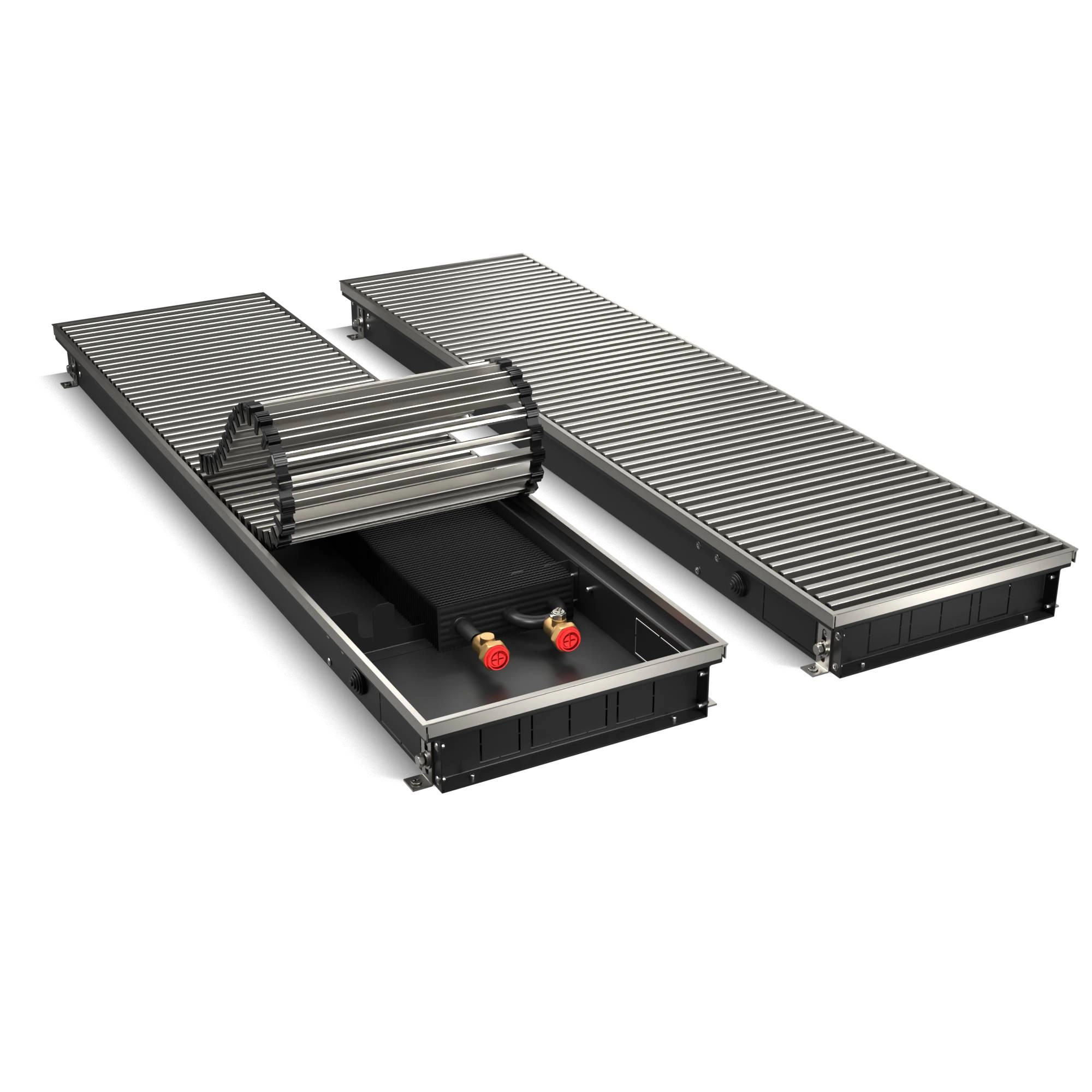 Изображение товара Внутрипольный дизайнерский конвектор Royal Thermo ATRIUM-75/300/2800-DG-U-NA с управлением Изображение товара Внутрипольный дизайнерский конвектор Royal Thermo ATRIUM-75/300/2800-DG-U-NA с управлением