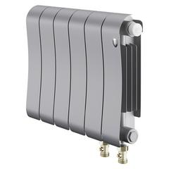 Изображение товара Радиатор биметаллический Royal Thermo Infinity 300 Silver Satin VR80 - 6 секц.