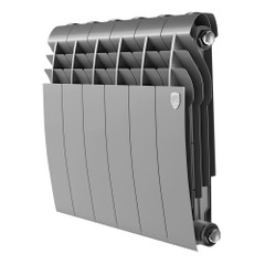 Изображение товара Радиатор биметаллический Royal Thermo BILINER B 350 Серебристый - 6 секц.
