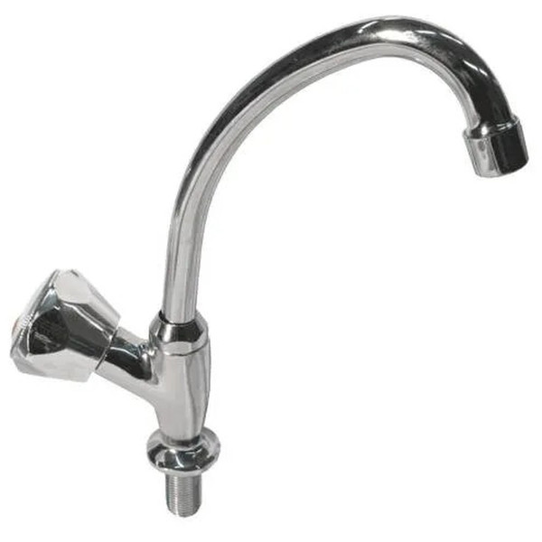 Кран Стандарт Моно ЦС КрН-11/2К D16 М_Крест настольный короткий излив