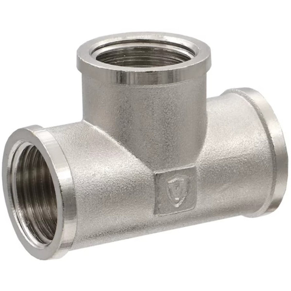 Тройник VIEIR ВВВ 3/4"х1/2"х3/4" никел. TFN434