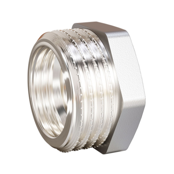 Футорка латунная LD LD Pride DN50х40 (2"НР х 1 1/2" ВР) лат ник с бирк