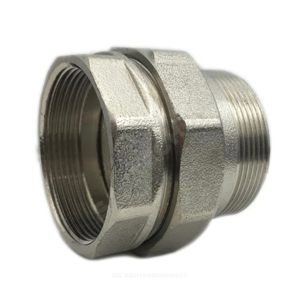 Соединитель SantechSystems лат "американка" Ду15 м/р никель