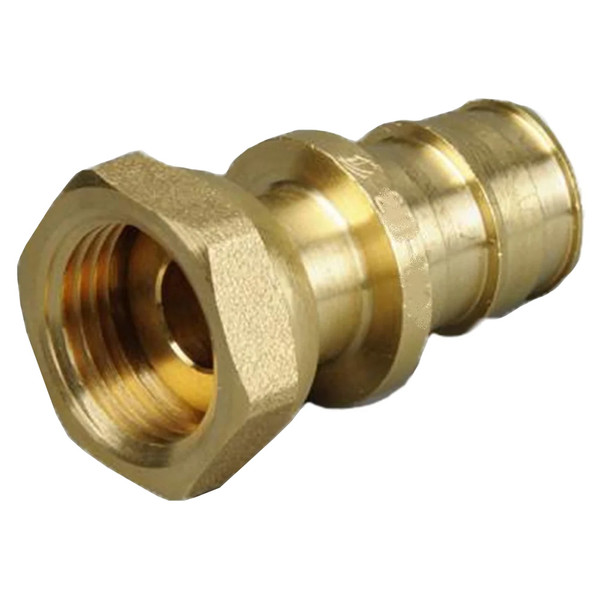 Муфта ONE PLUS с накидной гайкой 20х3/4 латунь (150/25)