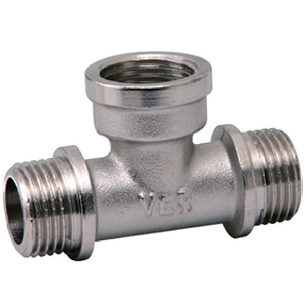 Тройник VIEIR НВН 3/4"х3/4"х3/4" никел. THFHN444