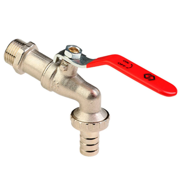 Кран шаровый латунный MVI водоразборный 3/4", рычаг