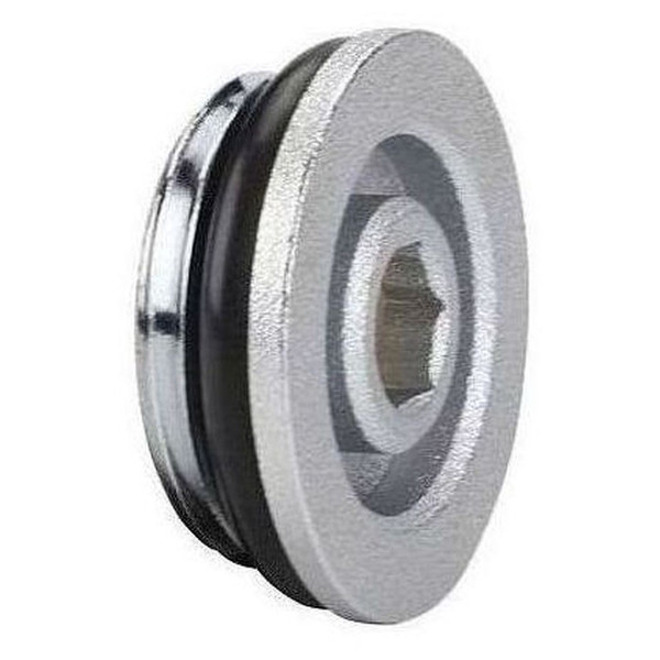 Заглушка латунная VARMEGA хром НР 1" VMTF74-C000006