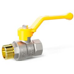 Изображение товара Кран шаровой латунный LD Pride 47.15.В-Н.Р GAS (рычаг с биркой)