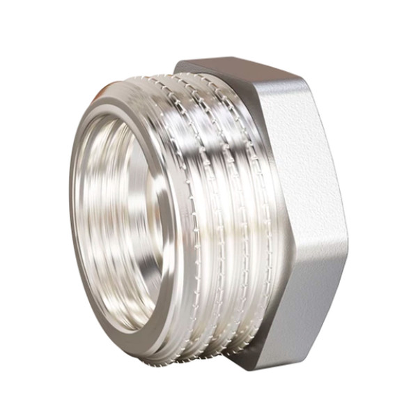 Футорка латунная LD Pride DN50х32 (2"НР х 1 1/4" ВР) латунь ник бир
