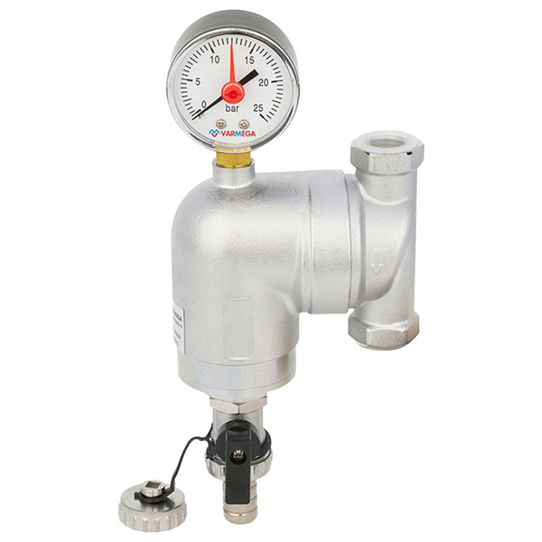 Фильтр сетчатый VARMEGA промывной, поворотный 1/2", ВР-ВР, VM21821