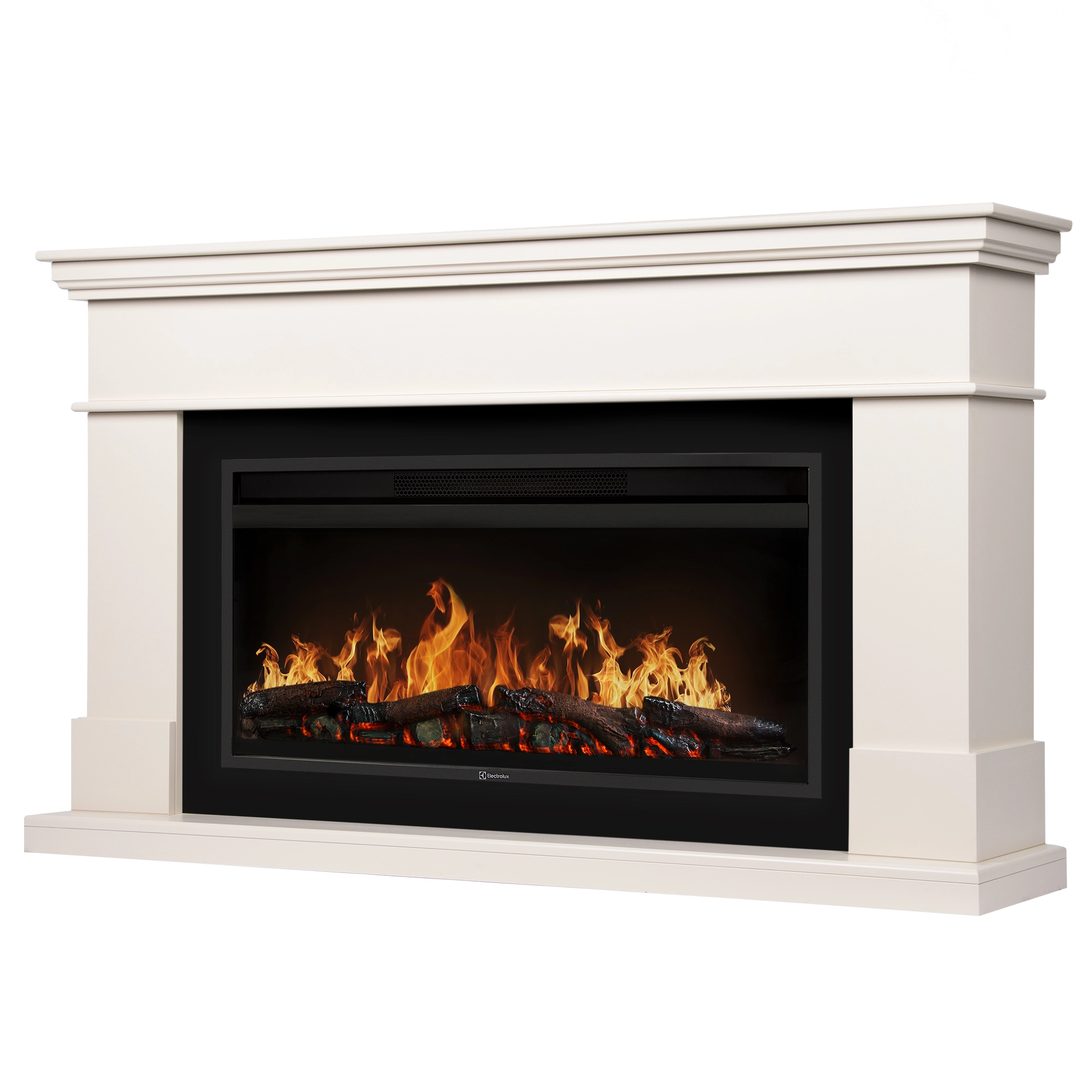 Изображение товара Каминокомплект: Очаг Electrolux EFP/P-3620LS, портал California 42/40/36, молочный Изображение товара Каминокомплект: Очаг Electrolux EFP/P-3620LS, портал California 42/40/36, молочный