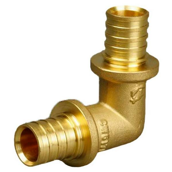 Угол ONE PLUS 16 латунь акс. (140/20)