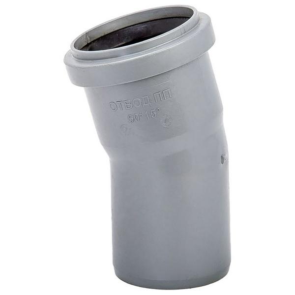 Отвод Lammin ВК 50 х 15гр., 210/1