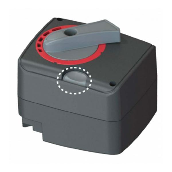 Привод поворотный пропорциональный ZENTEC 24В (0-10В, 6Нм, 90гр,60/120сек)