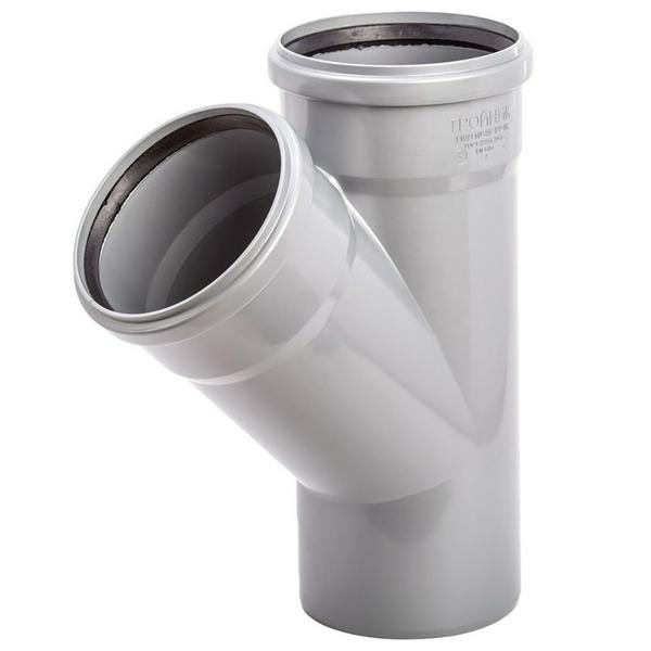 Тройник Lammin ВК 110х110/45гр., 20/1