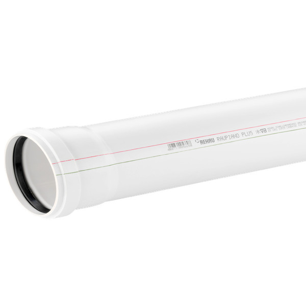 Труба REHAU канализационная диаметром 50/1000мм RAUPIANO PLUS