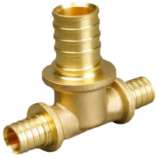 Тройник ONE PLUS переходной 16-20-16 латунь акс. (84/14)