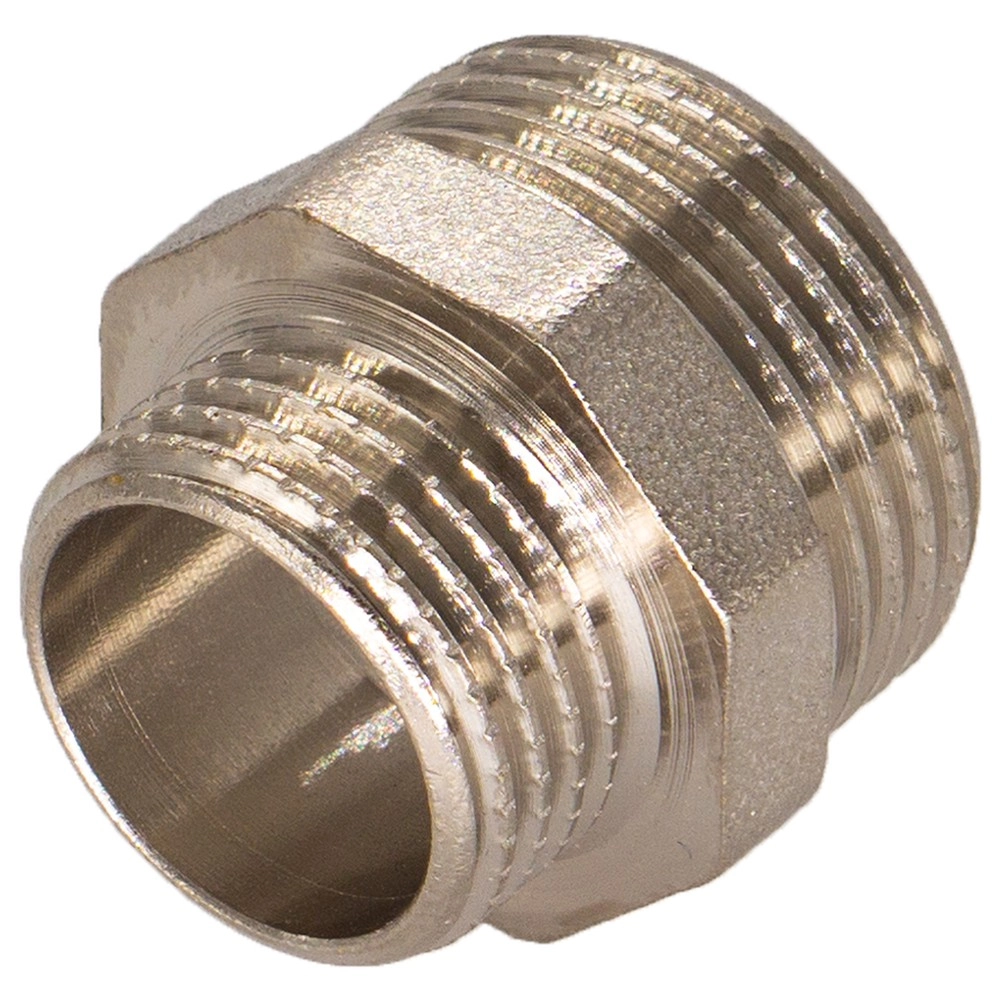 Изображение товара Переходник латунный CTM 1/2"x3/8" ш/ш для водопровода и отопления Изображение товара Переходник латунный CTM 1/2"x3/8" ш/ш для водопровода и отопления
