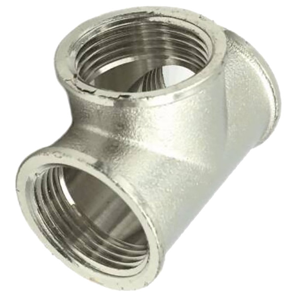 Тройник SantechSystems лат Ду15 м/м никель