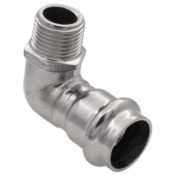 Уголок VIEIR 90 град. нар.р. 15×1/2" VER-PRO (80/5)