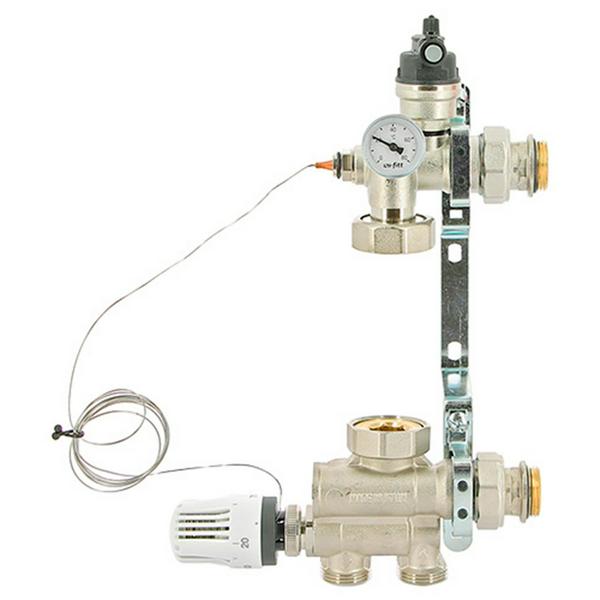 Группа насосно-смесительная Uni-Fitt SOLOMIX 1", без насоса