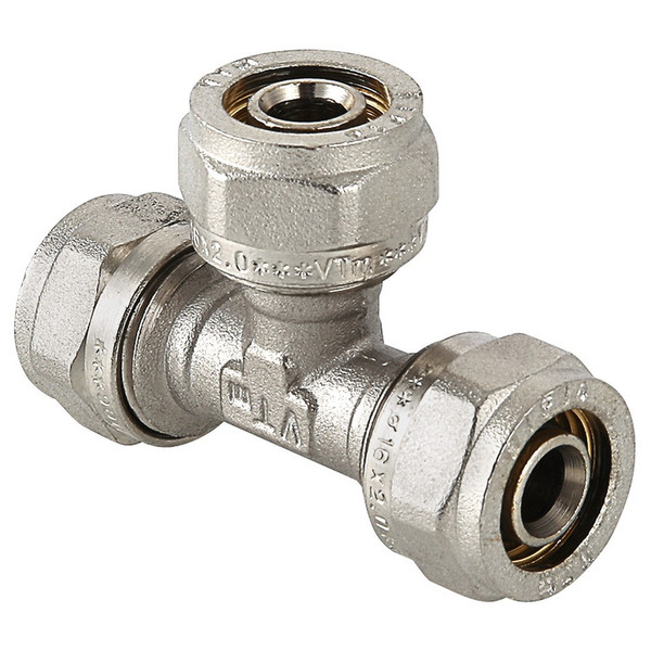 Тройник обжимной 26*20*16 (Valtec) VTm.331