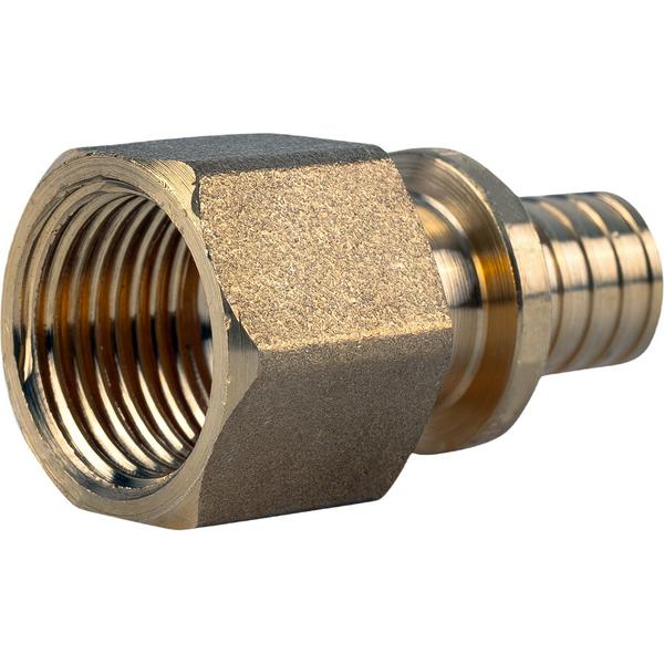 Муфта VARMEGA Slide-fit переходная (переходник) ВР, 16х1/2", аксиальная, латунь, VM51311