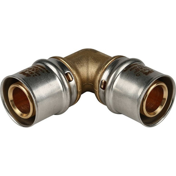 Угольник STOUT 90 26х26 для металлопластиковых труб пресс, SFP-0009-002626