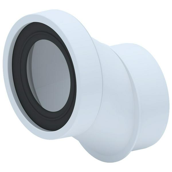 Манжета для унитаза жесткая АНИ W0421 эксцентрическая 40мм