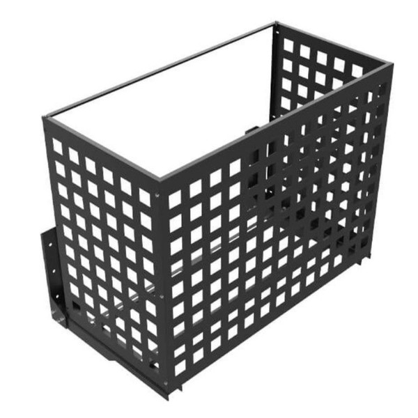 Короб Атлант д/кондиционера с кроншт. 1200х900х600 П2 Геометрия RAL9005 цв черный