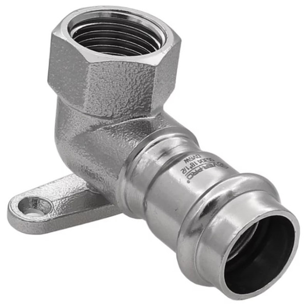 Уголок VIEIR с переходом на внутреннюю резьбу и креплением 18×1/2" VER-PRO (30/5)