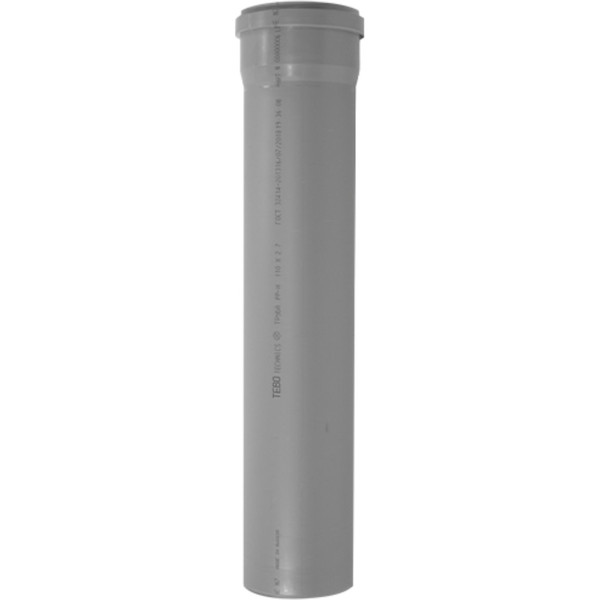 Труба TEBO канализационная 32x1000 для внут. канал. сер. арт. 013010105 (1/50)