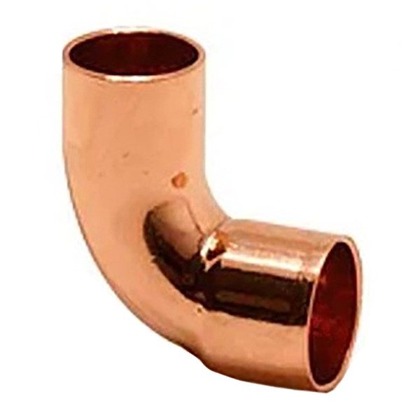 Угол HAILIANG медный 90гр. однораструбный, 22 мм (EN1254-1)(25/250)