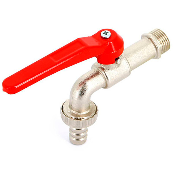 Кран шаровой Uni-Fitt садовый Н 1/2" со штуцером ручка 106L2000