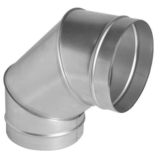 Отвод НЕОКЛИМАТ оцинкованный 90 D 125 0,5 мм