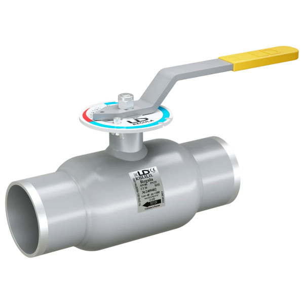 Кран шаровой стальной приварной LD Regula Ду 20 РУ40 неполнопродной