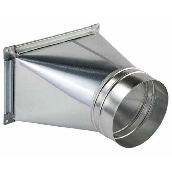 Переход ЕВРОВЕНТ (КрПр) 160-200х200-200 (оц.ст.0.5/R20)