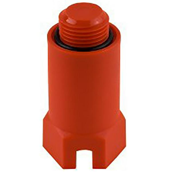 Заглушка длинная MVI 1/2 красная (10)