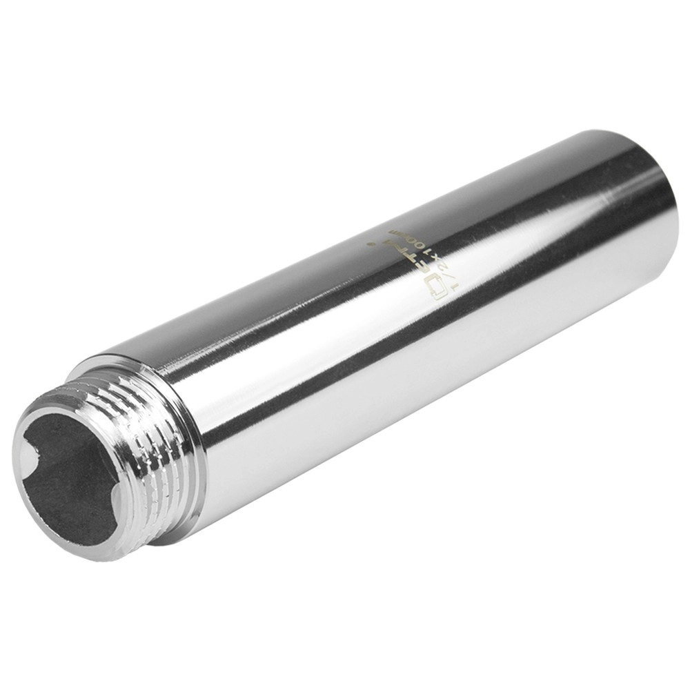 Изображение товара Удлинитель латунный CTM 1/2" 100 мм с хромированным покрытием Изображение товара Удлинитель латунный CTM 1/2" 100 мм с хромированным покрытием