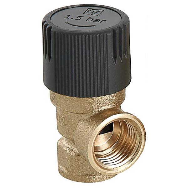 Клапан предохранительный 1,5 бара 1/2" (Valtec VT.490)