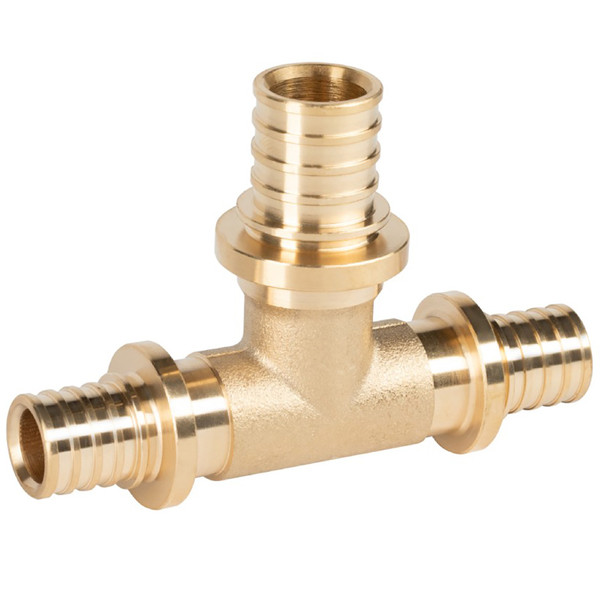 Тройник Royal Thermo ritable аксиальный переходной, латунь, 25-20-16