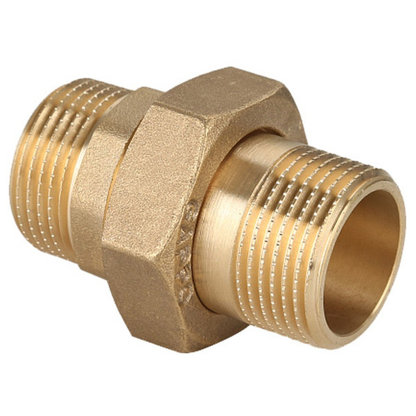 Соединитель Gappo прямой (Американка) НР-НР латунная 1 1/4"