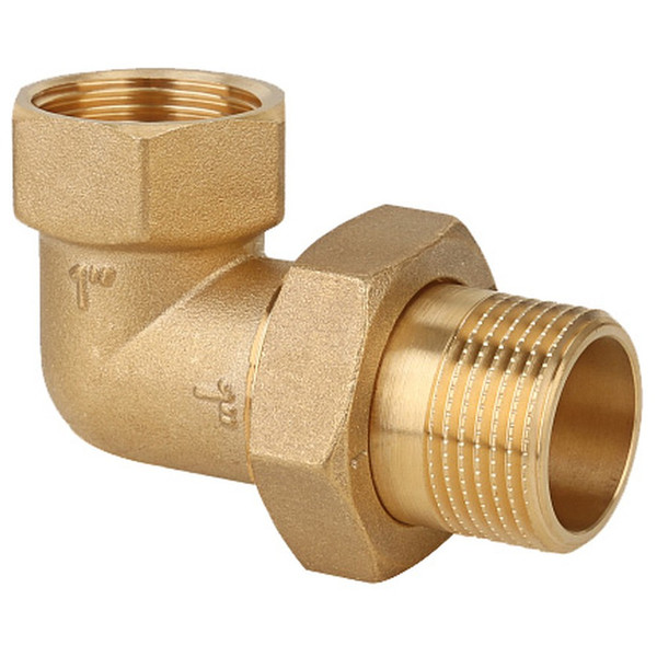 Соединитель Gappo угловой (Американка) ВР-НР латунная 1"