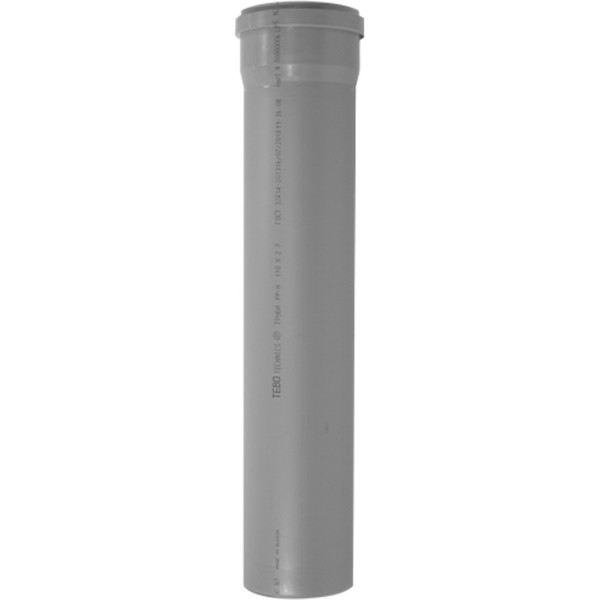 Труба TEBO канализационная 40x750 для внут. канал. сер. арт. 013010112 (1/50)