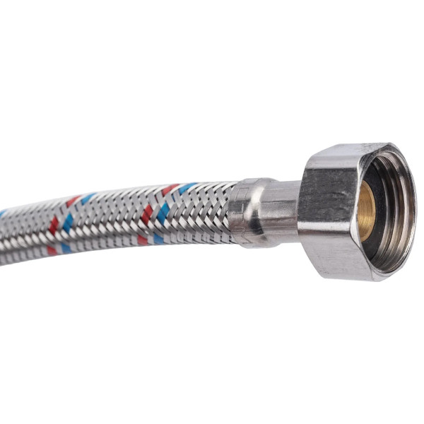 Подводка CTM для воды сталь 1/2" г/г 40 cм (180)