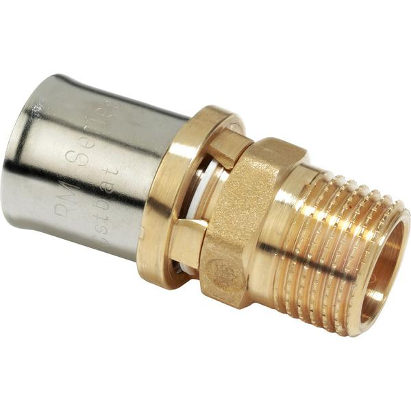 Муфта-пресс Giacomini латунь НР 20х1/2", RM107Y037